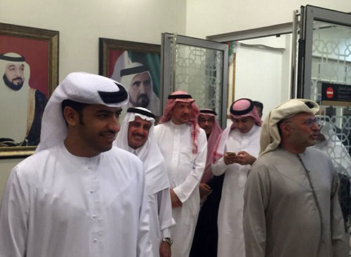 تصاویر/ دیپلمات‌های عربستان پس از ترک ایران