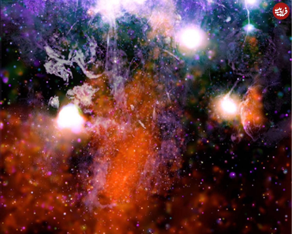 تصاویر خیره‌کننده ناسا از مرکز کهکشان راه شیری