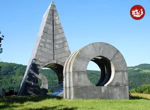 تصاویر| معماری بنای یادبود پوپینا در صربستان