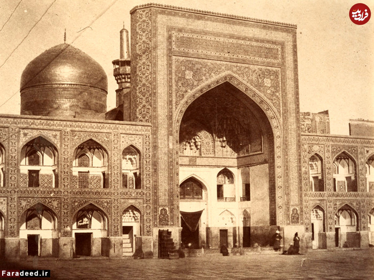(تصاویر) قدیمی‌ترین عکس‌ها از حرم امام رضا(ع)