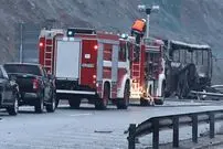 تصادف هولناک اتوبوس در بلغارستان با ۴۵ کشته
