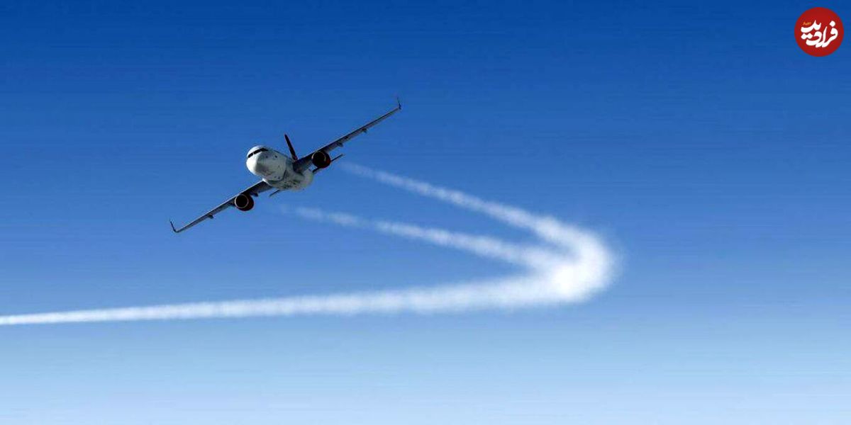 علت خط سفید طولانی پشت هواپیما در آسمان چیست؟