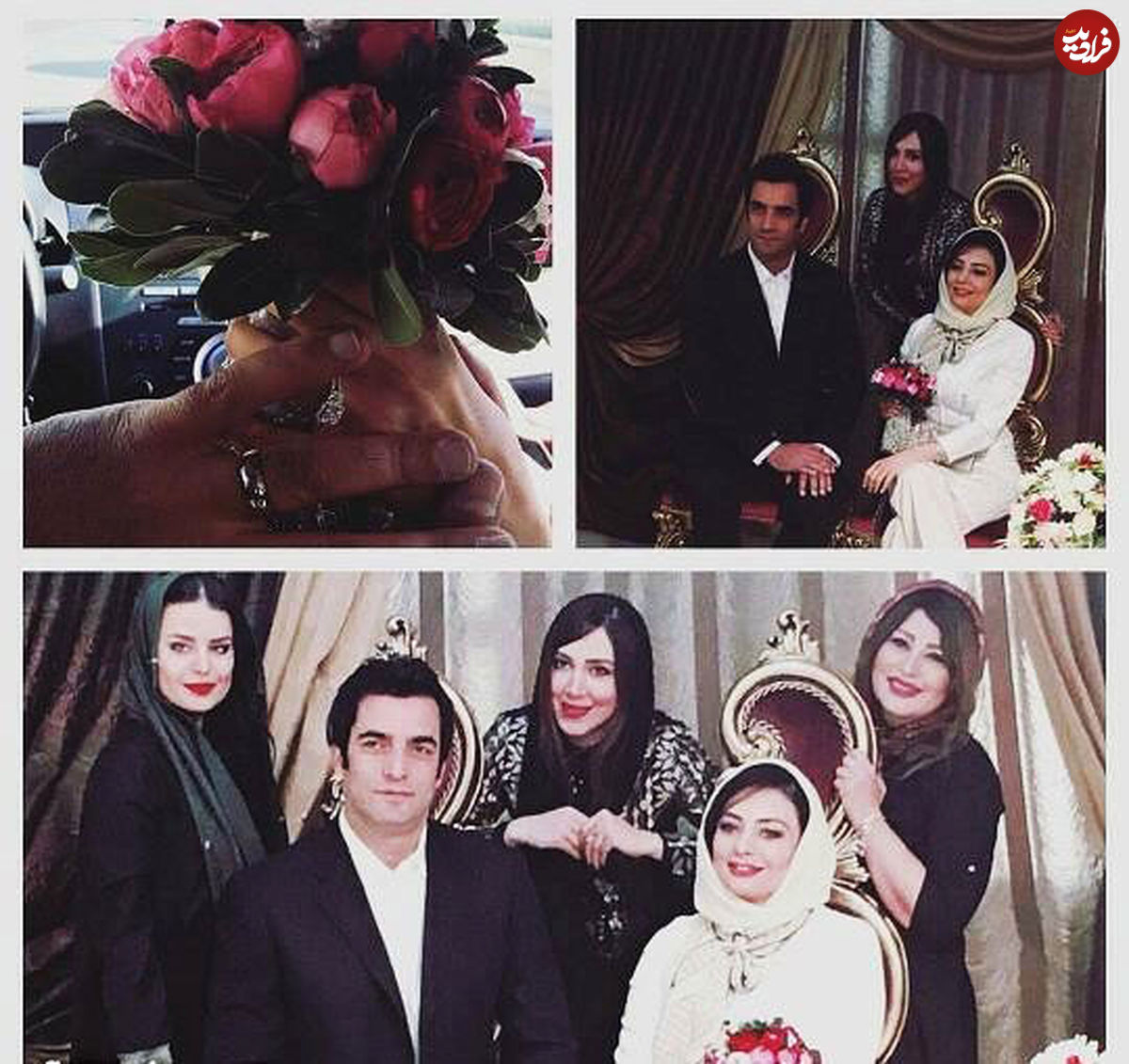 تصاویر/ یکتا ناصر با "منوچهر هادی" ازدواج کرد