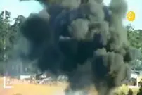 ویدئو/ صحنه‌های دلخراش از سقوط هواپیما