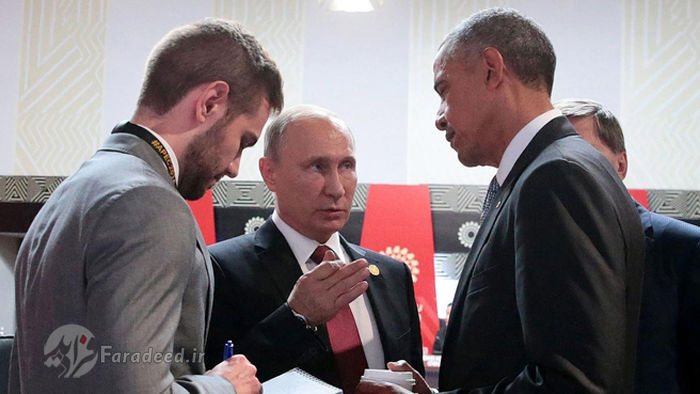 تصاویر/ آخرین گفتگوی پوتین و اوباما