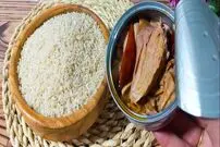 ببینید| طرز تهیه یک غذای ساده با برنج و تن ماهی 