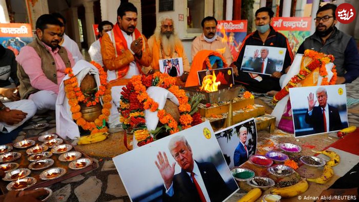 نذر و نیاز هواداران ترامپ و بایدن در هند