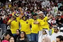 (عکس) ترس‌ یک مرد از همسرش در جام جهانی؛ عزیزم توضیح می‌دهم!