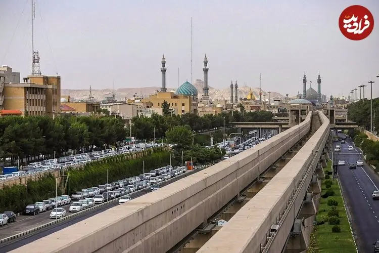 عکس| سفر به ایران قدیم؛ منظرۀ شهر «قم» در یک قرن قبل