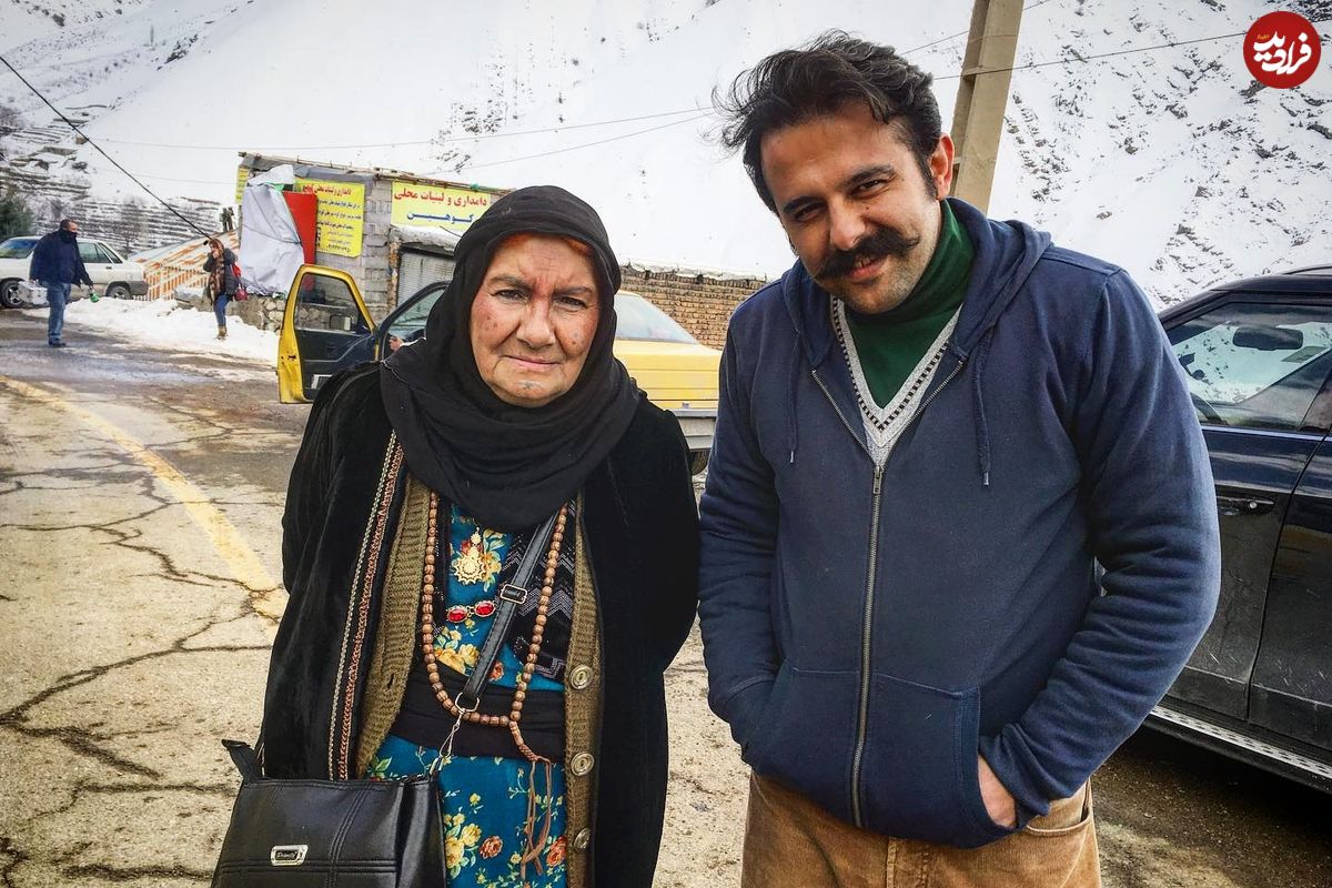 عکس| سفر در زمان؛ «مه لقا خانم» 7 سال بعد سریال نون خ در 78 سالگی