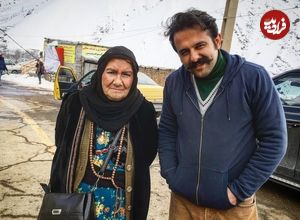 عکس| سفر در زمان؛ «مه لقا خانم» 7 سال بعد سریال نون خ در 78 سالگی