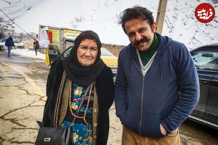 عکس| سفر در زمان؛ «مه لقا خانم» 7 سال بعد سریال نون خ در 78 سالگی