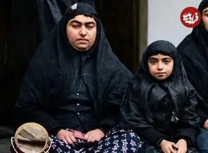 عکس| سفر زمان؛ تصویر رنگی‌شدۀ زنان حرمسرا در جلوی اتاق فخرالدوله