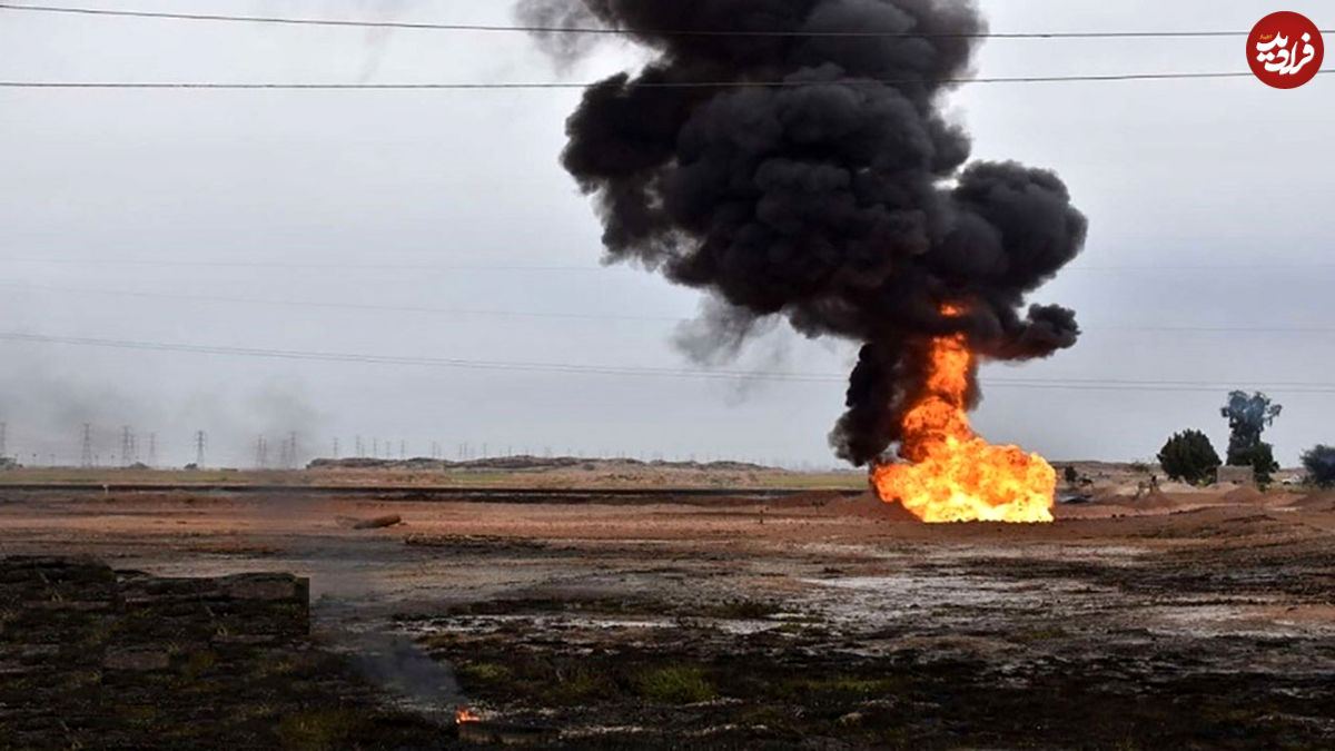 انفجار مرگبار خط لوله نفت در خوزستان