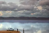 تصاویر/ دریاچه مهارلو زنده شد