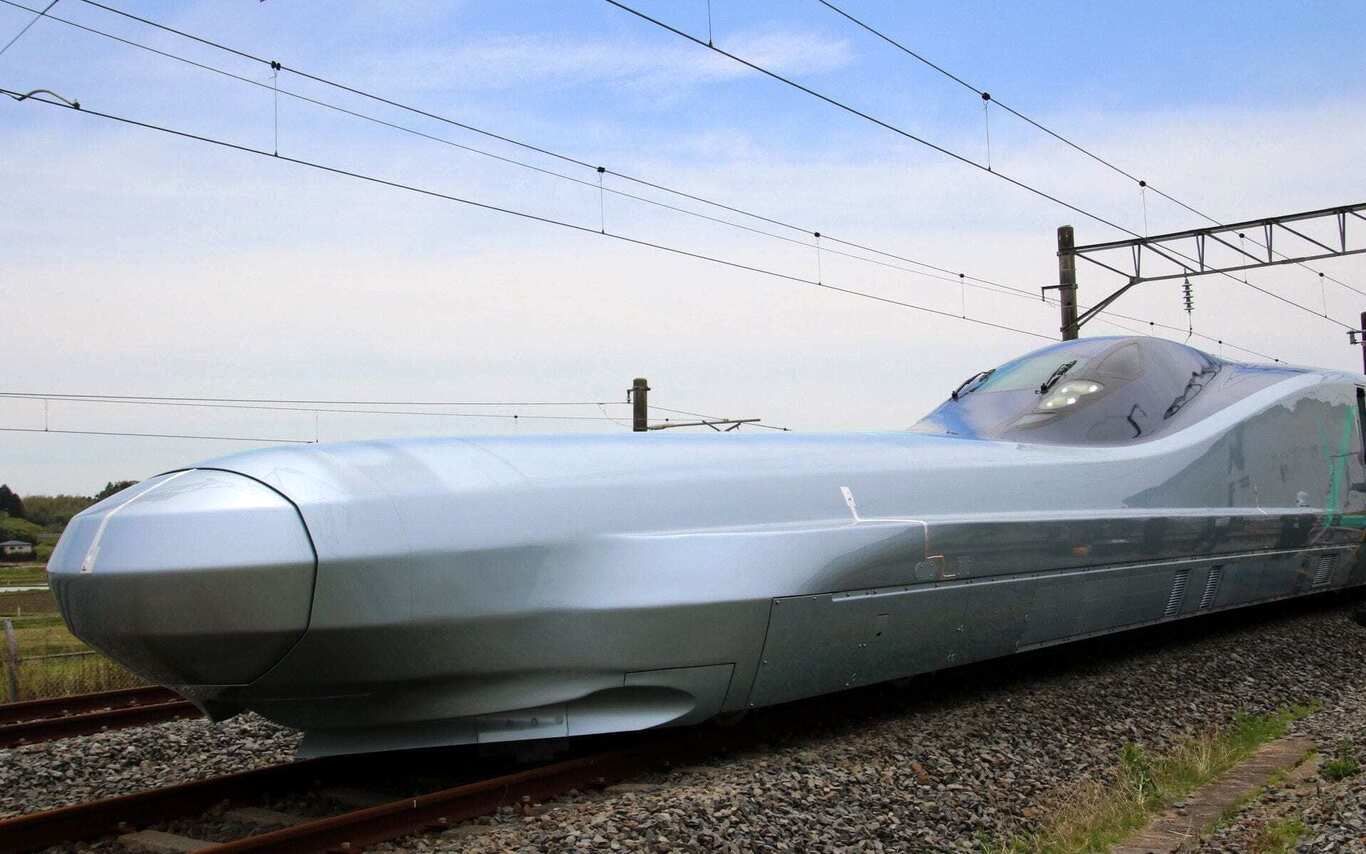 (ویدئو) سرعت باورنکردنی قطار سریع‌السیر ژاپن