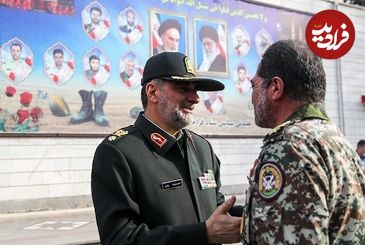 عکس؛ سفر در زمان؛ ژست های صمیمی «سردار اشتری و سردار رادان» در سال 1401