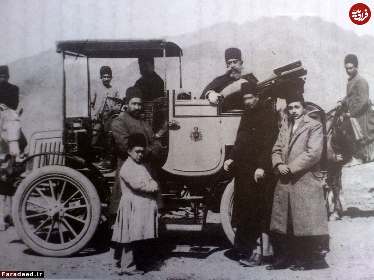 عکس/ اولین خودرویی که وارد ایران شد