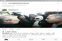 تصویر/ گفتگوی یک قربانی اسیدپاشی با لاریجانی