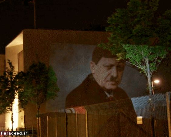 عکس/ اردوغان هیتلر شد!