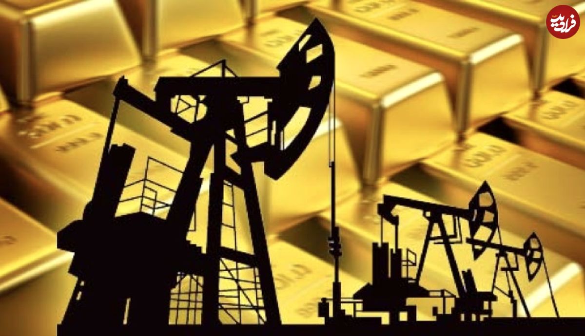 اثر قیمت نفت بر ارزش اونس