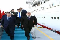 تصاویر/ ضیافت شام اردوغان روی کشتی تفریحی