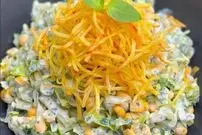طرز تهیه سالاد خیار و ذرت، یک پیش غذای ناب