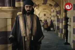 عکس| سفر زمان؛ «فتاح» سریال رویای نیمه شب با همسرش در یک مراسم اکران؛ سال 1404