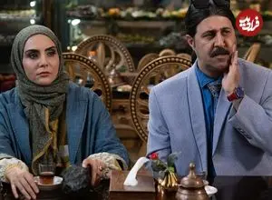 عکس| سفر در زمان؛ «شری» سریال پایتخت 7 در اتاق گریم یک نمایش؛ سال 1401