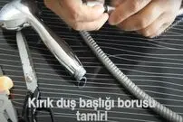 (ویدئو) نحوه تعمیر لوله سر دوش حمام در 2 دقیقه