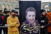 (تصاویر) تشییع پیکر شهرام عبدلی در حرم امام رضا