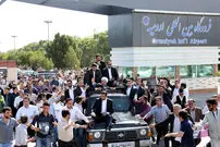 تصاویر/ استقبال از روحانی در ارومیه