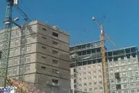 عکس/ آغاز تخریب طبقات اضافه سازه سپاه