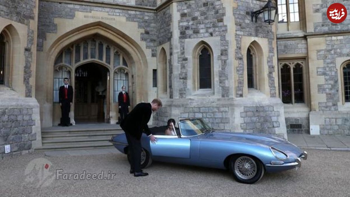 تصاویر/ ماشین عروسی شاهزاده انگلیس چه بود؟