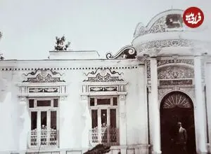 عکس| سفر در زمان؛ نمایی از بیمارستان وزیری تهران در دوران قاجاریه