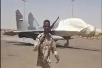 (ویدئو) جنگنده‌های غول پیکر سودان در دست شبیه نظامیان RSF