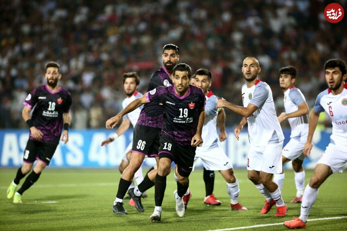خلاصه بازی استقلال تاجیکستان ۰ - ۱ پرسپولیس
