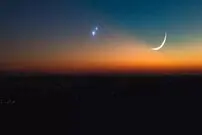 تصویر روز ناسا: سیارات در آسمان یکدیگر را ملاقات می‌کنند