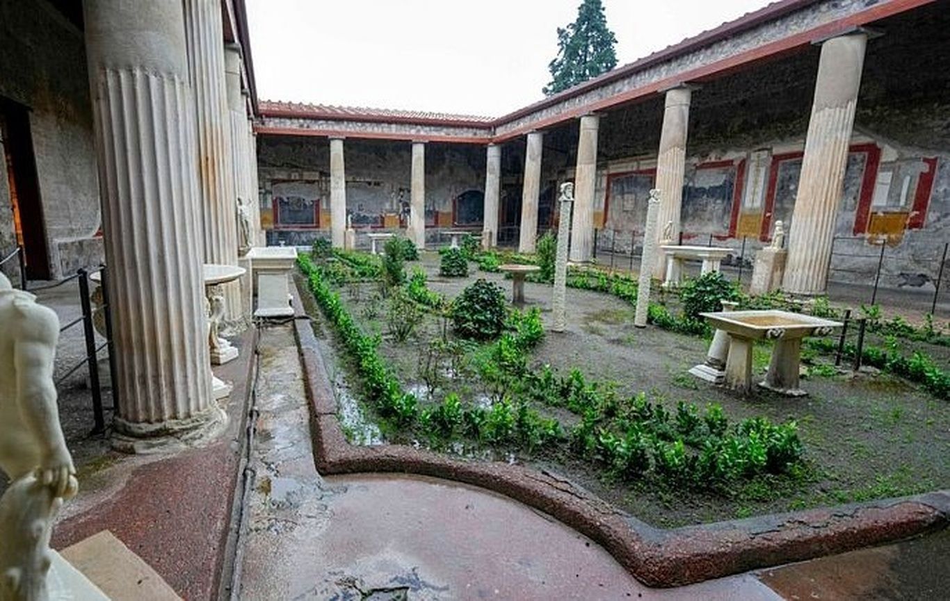 (تصاویر) مرمت بنای باستانی در پمپئی؛ بازتاب جامعه روم باستان، معماری و هنر در «خانه وتی»