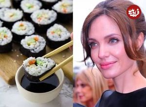 از هالیوود تا ژاپن؛ چرا آنجلینا عاشق «سوشی» است؟؛ فواید تغذیه‌ای این غذای ژاپنی