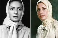 (عکس) سفر در زمان؛ نوجوانی «فائقه آتشین» در 16 سالگی؛ مرجان در سال 55