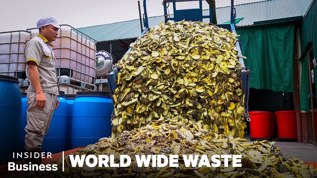 (ویدئو) ببینید این شرکت ویتنامی چگونه ضایعات آناناس را جایگزین صابون می کند!