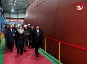 تصاویر؛ بازدید رهبر کره شمالی از پروژه‌های محرمانه تسلیحات زیرآبی