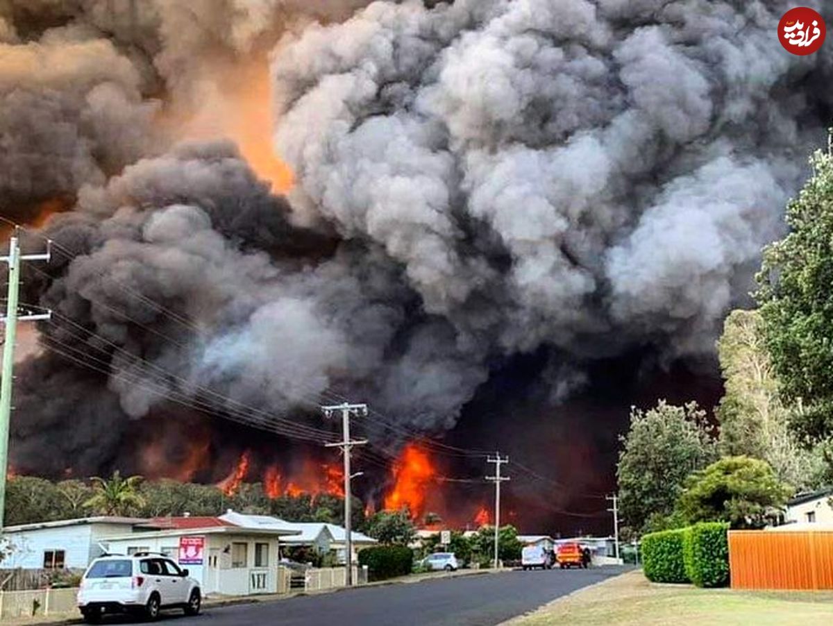 استرالیا در محاصره آتش