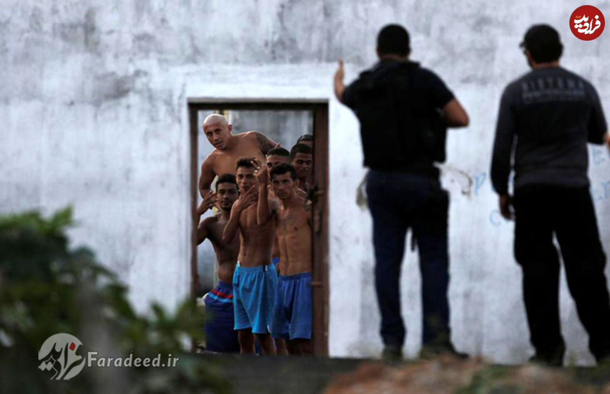 تصاویر/ زندانیان شورشی برزیل در محاصره