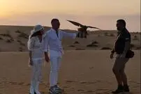(تصاویر) خواننده معروف ترک و همسر ایرانی‌اش در ماه‌عسل