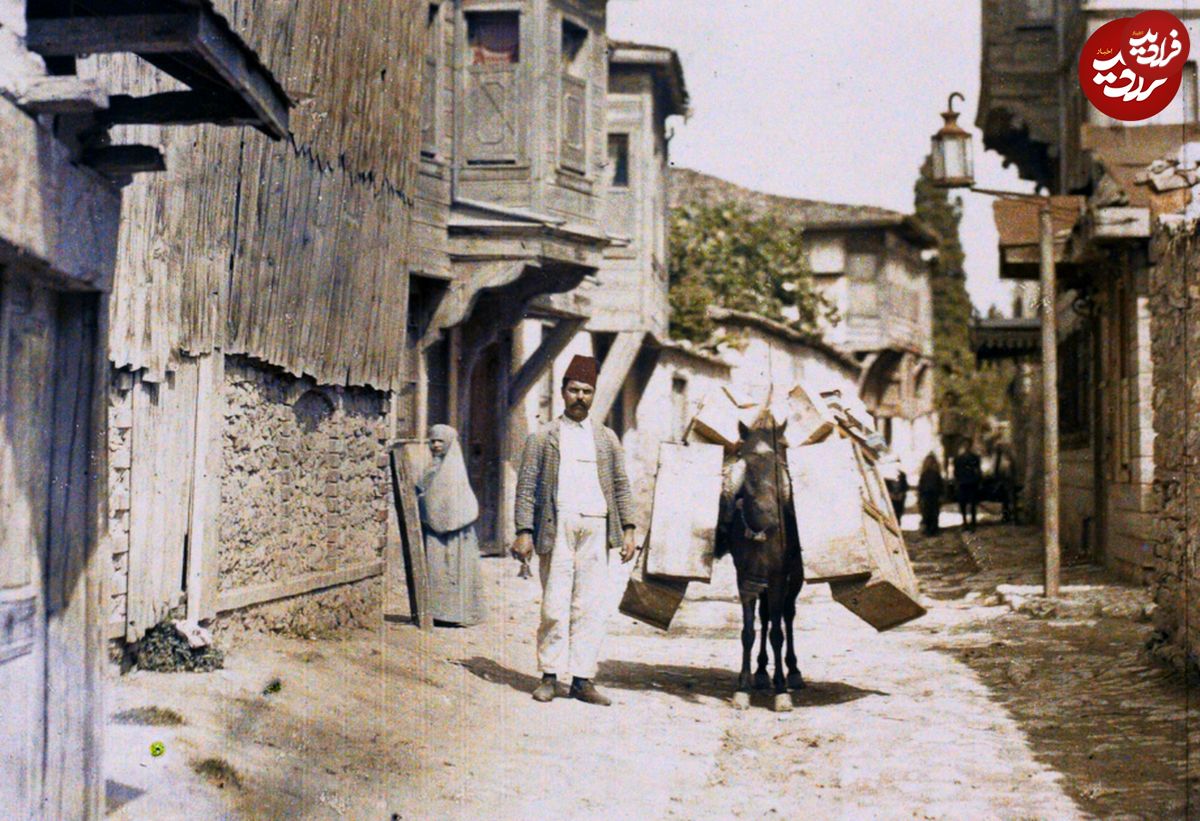 عکس‌های رنگی از شهر استانبول؛ ۱۱۰ سال قبل