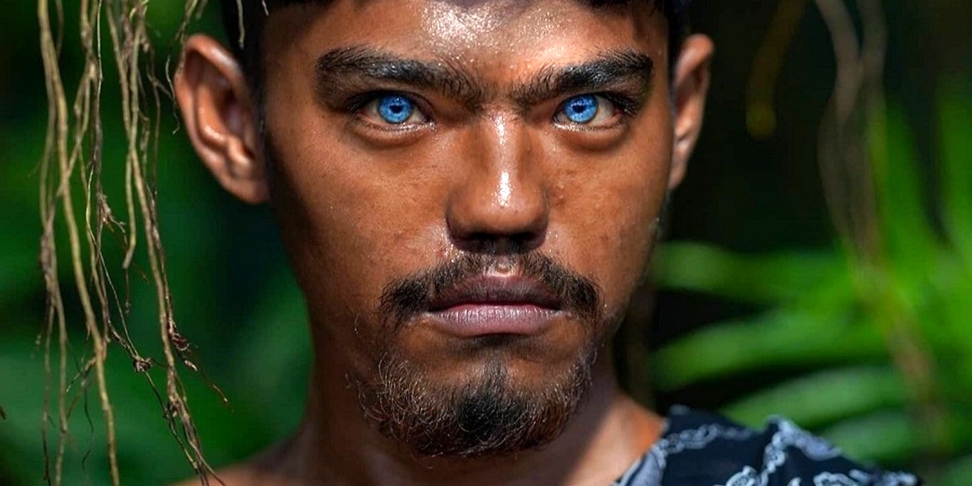 (تصاویر) مردم این قبیله بومی در اندونزی چشمانی به رنگ آبی تیله‌ای دارند!