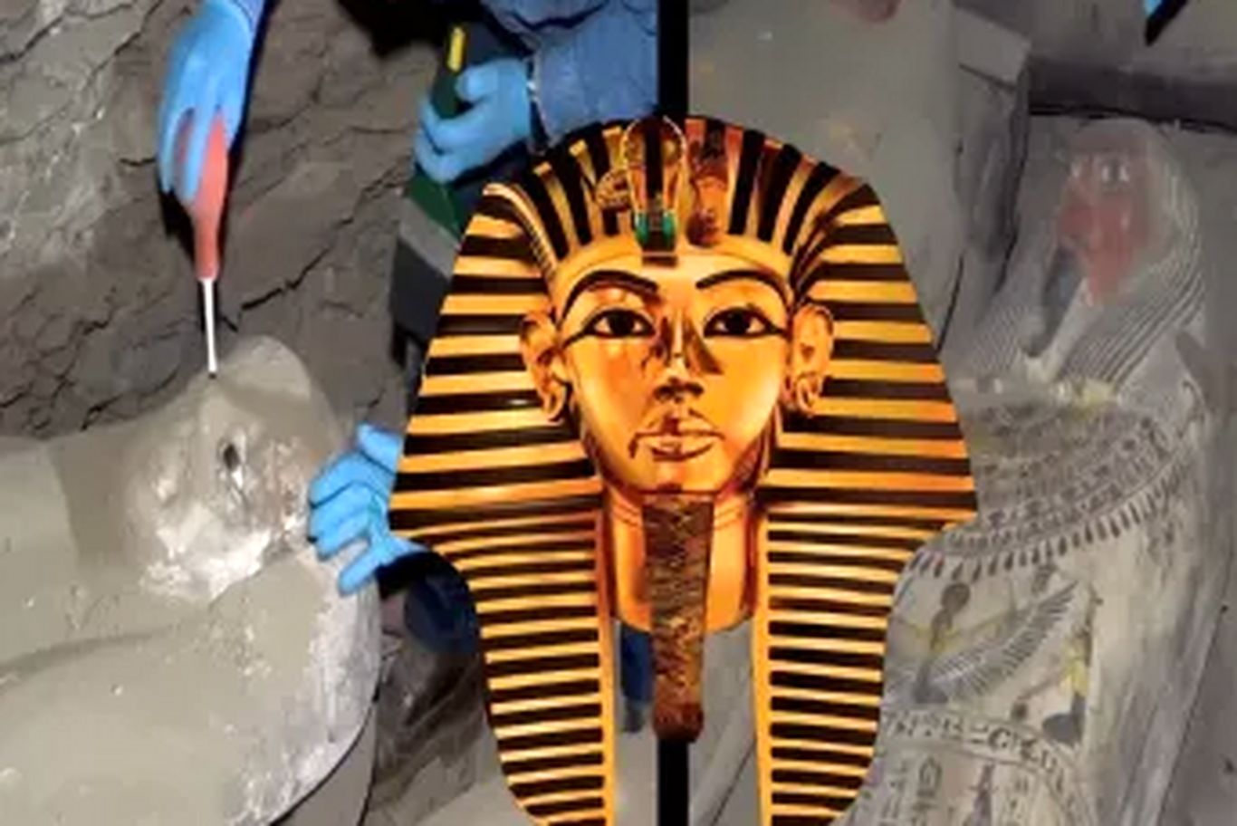 (ویدئو) کشف جدید یک مقبره خانوادگی از پادشاهی توت عنخ آمون!