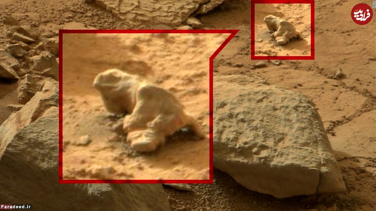 عجیب و حیرت‌انگیز از مریخ!